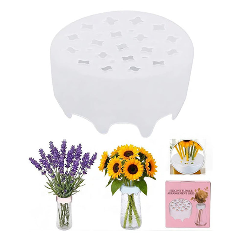 Silicone bouquet holder