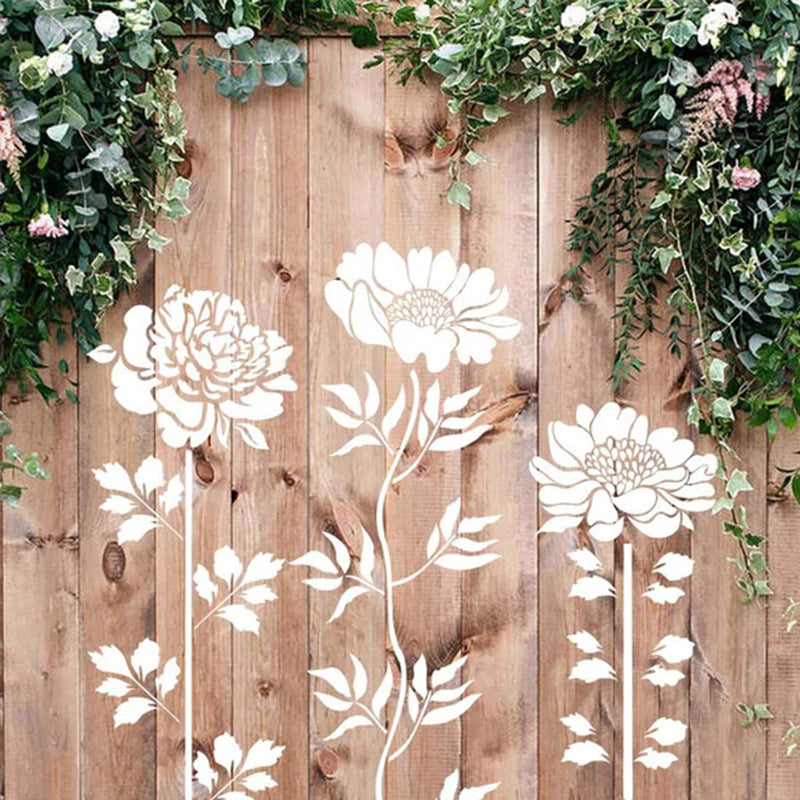 💐Garden Fence Large Flower Template🌻DIY Decoration