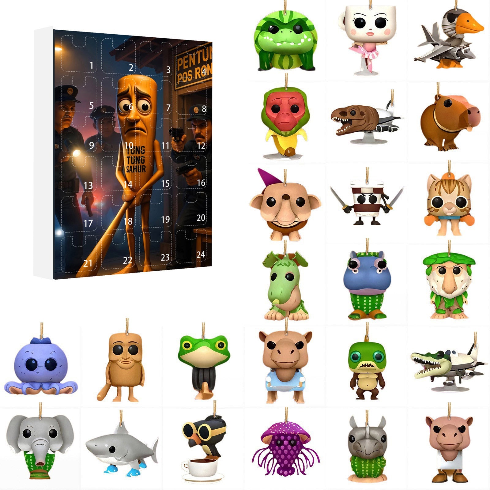 π 24-Day Christmas Countdown Blind Box