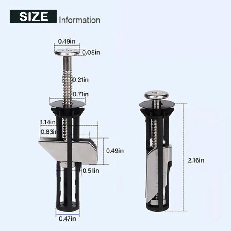 Heavy Duty Toilet Seat Fastener Bolt kit
