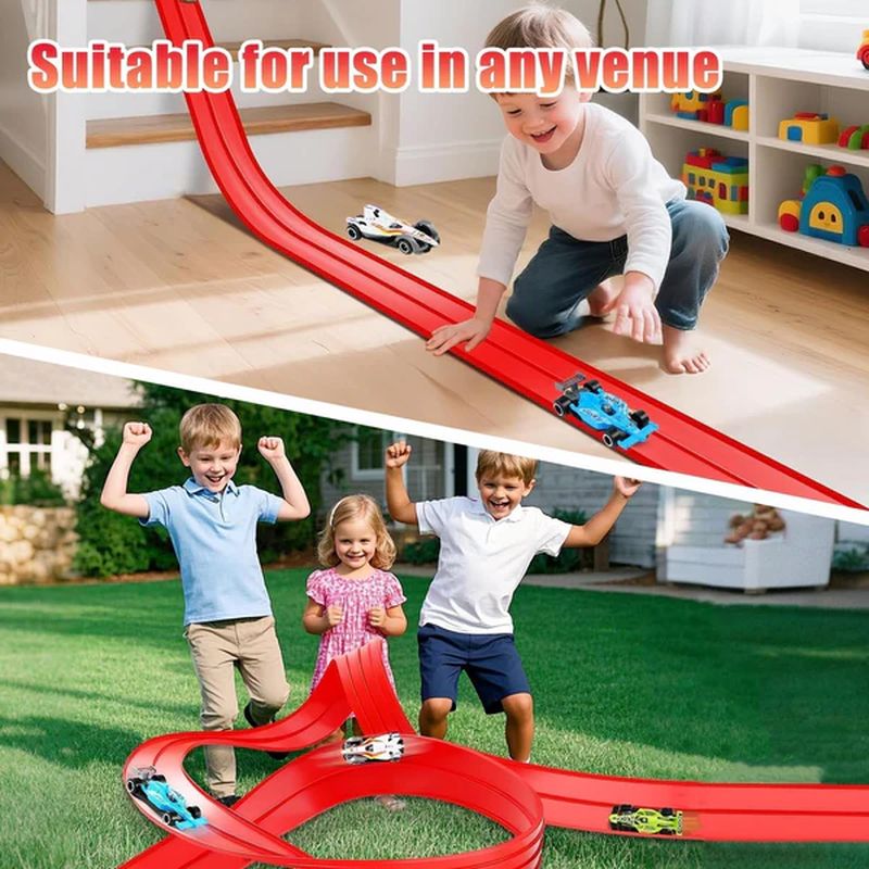 DIY Flexible Race Track Toy Set