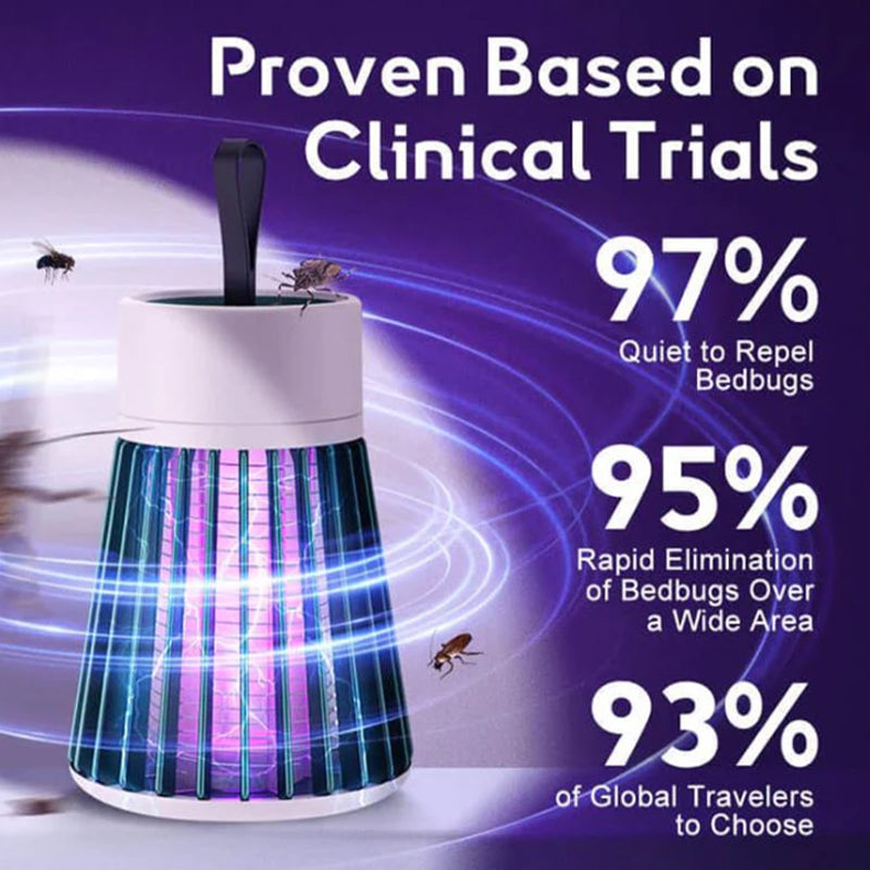 Portable USB electric mosquito killer lamp