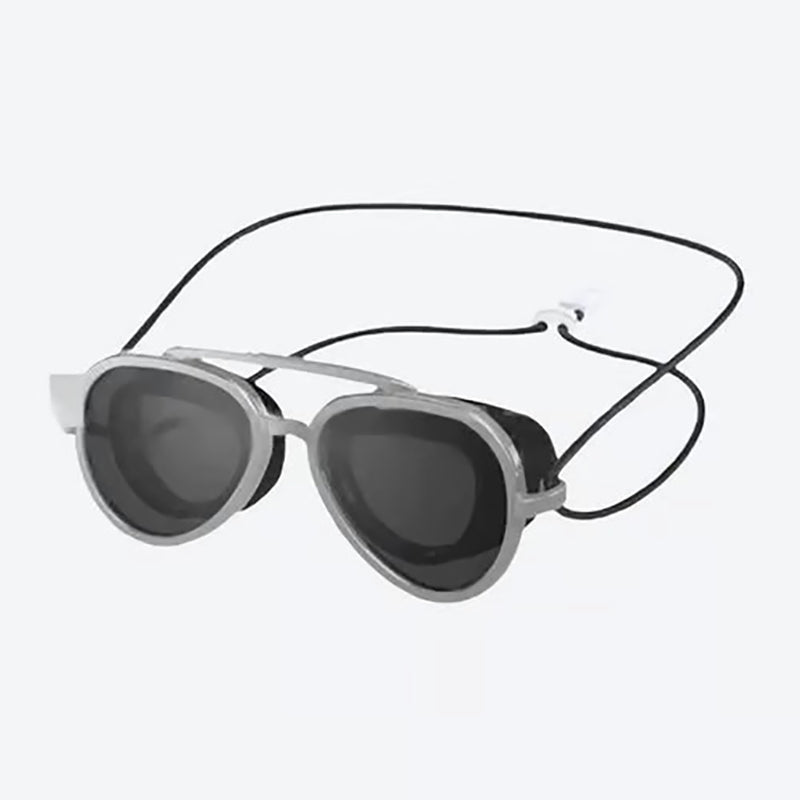 Anti-fog reflective swimming goggles