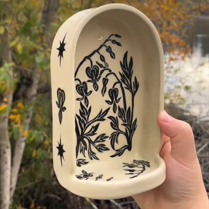 π Sacred Handmade Wall Niche