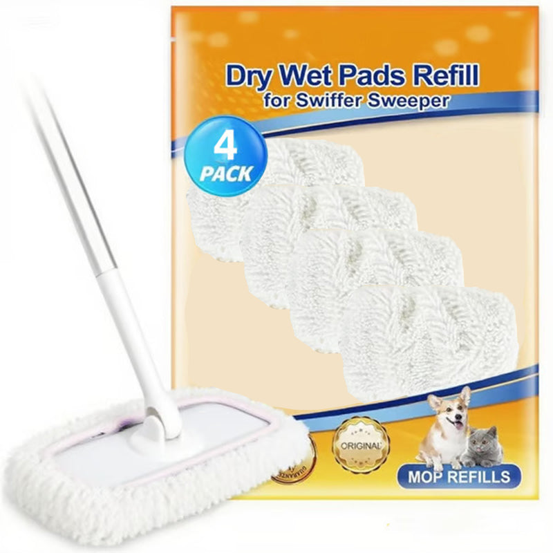 Reusable mop pad