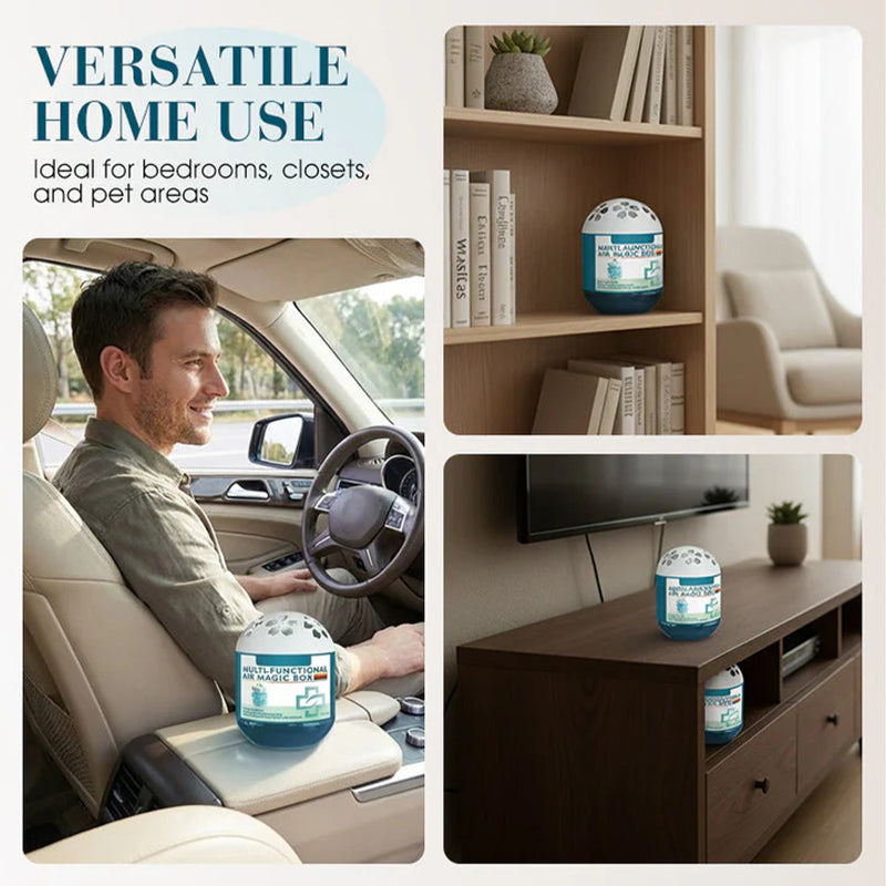 Air purifier dust adsorption magic box