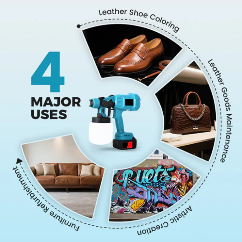 Cordless electric paint sprayer