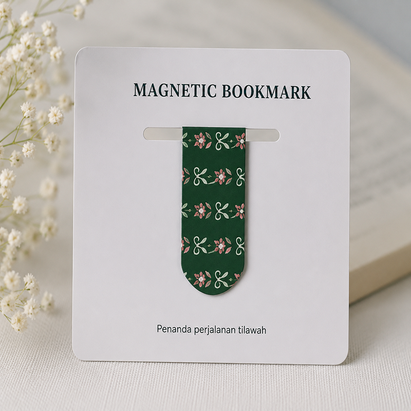 Magnetic bookmark