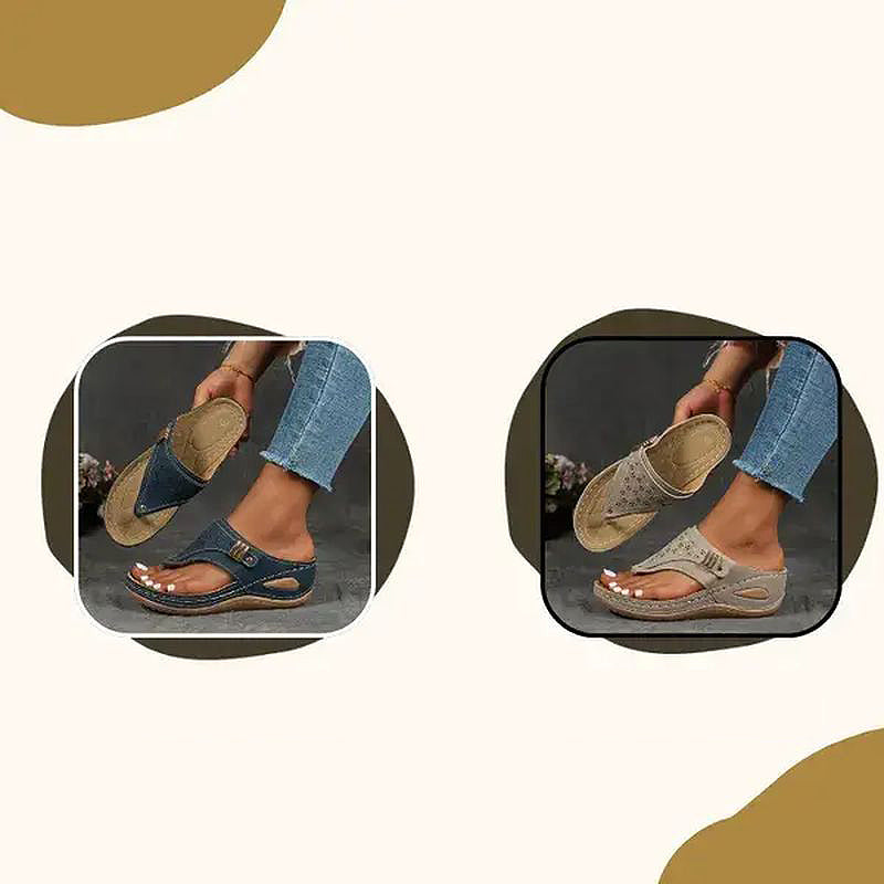 ✨⛱️Breathable mesh flip-flops beach shoes