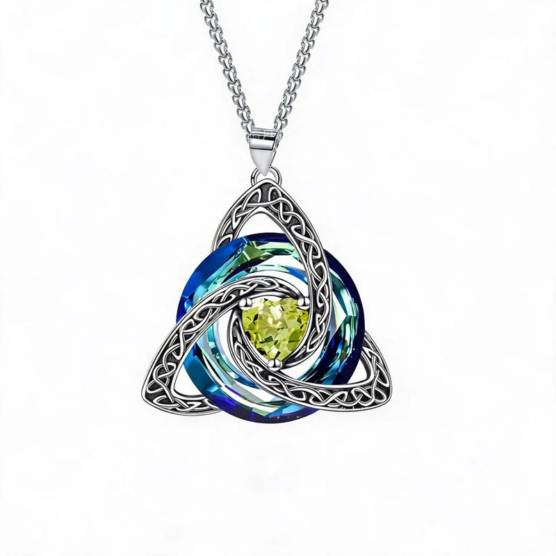 Birthstone Heart Pendant Necklace