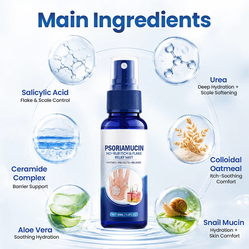 No-Rub Itch & Flake Relief Mist