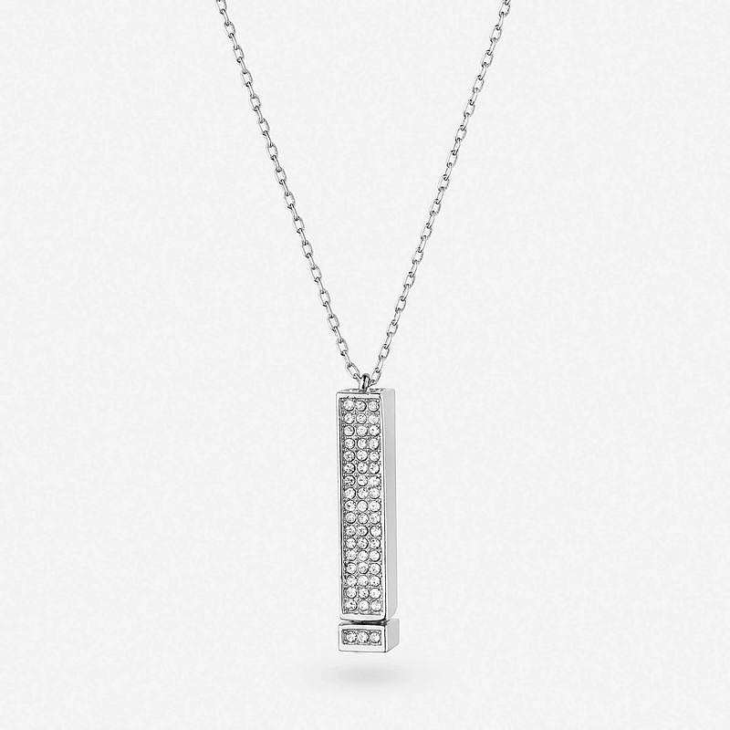 Rhinestone Engraved Necklace