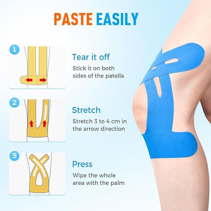 Knee meniscus protection belt (4 pieces)