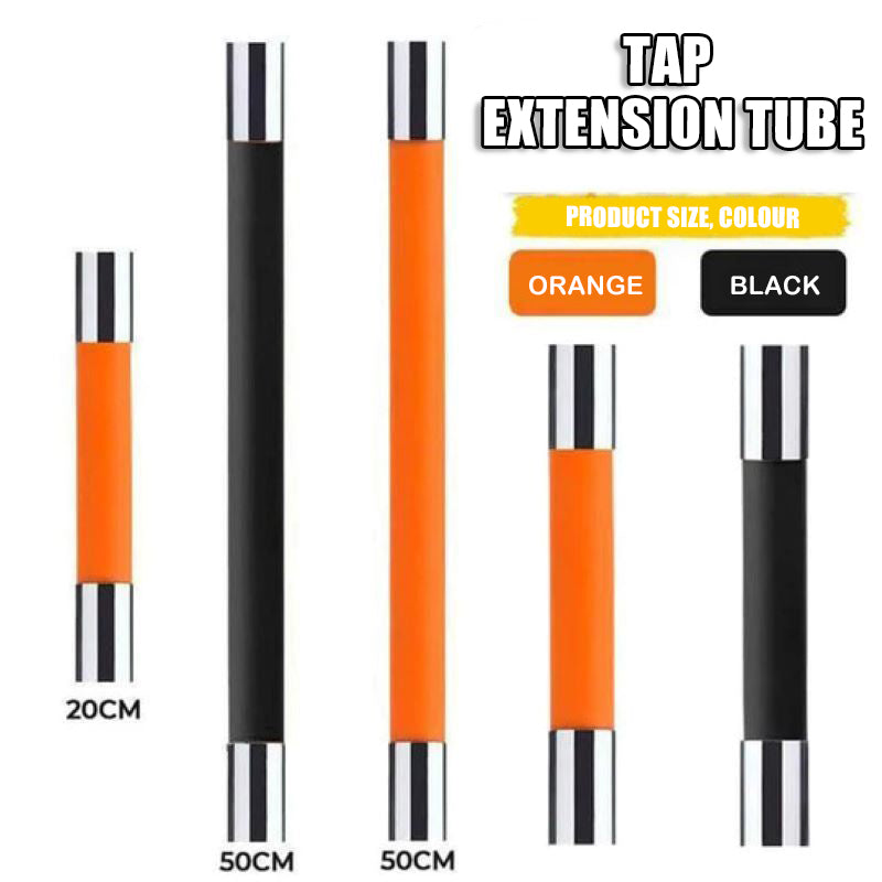 Universal faucet extension tube