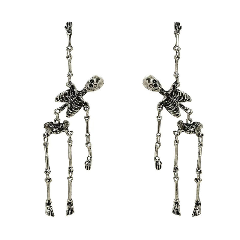 🔥Halloween decorative skull earrings