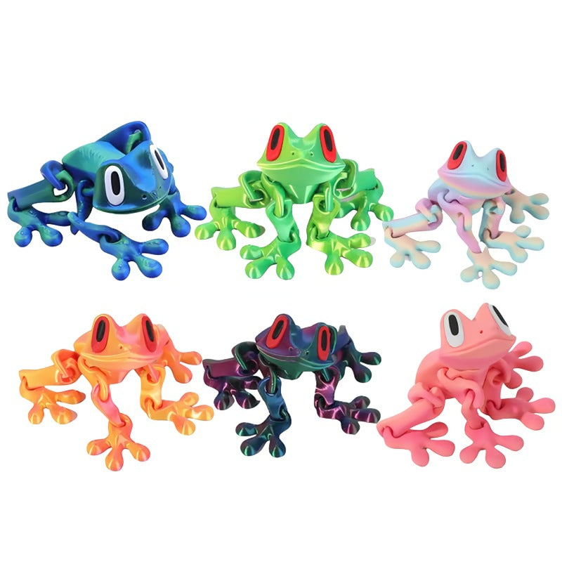 🔥3D printed magnetic frog toy