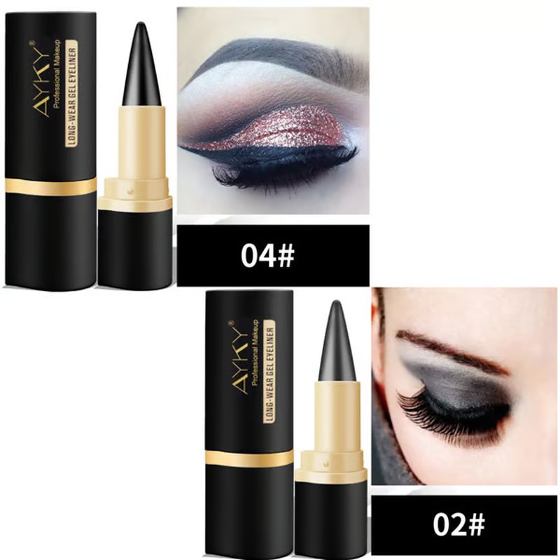 Waterproof single-end eyeliner