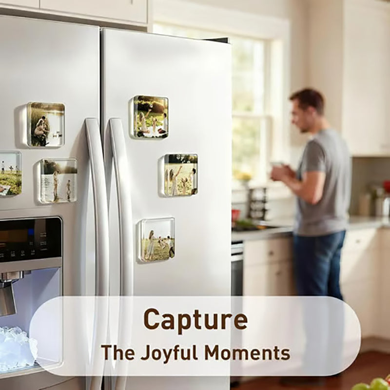 DIY Transparent Acrylic Refrigerator Magnets