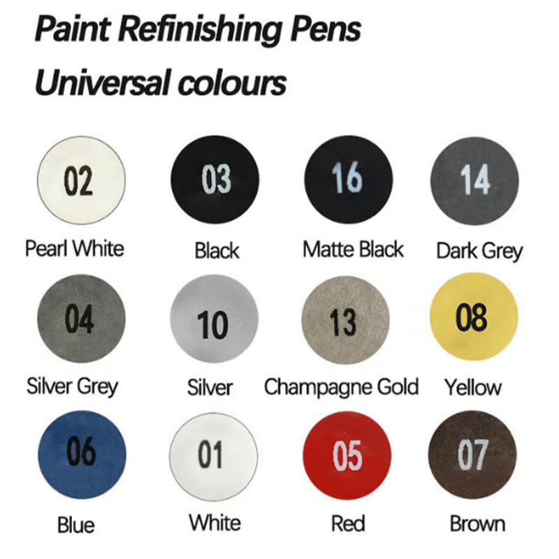 Car paint scratch repair pen