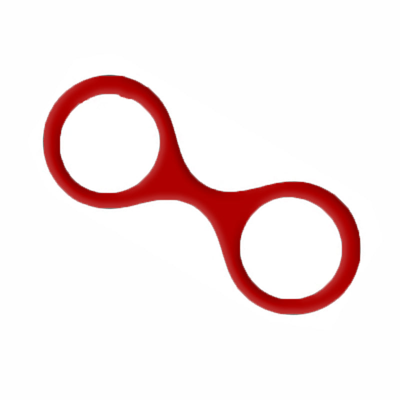 Flirting rubber handcuffs