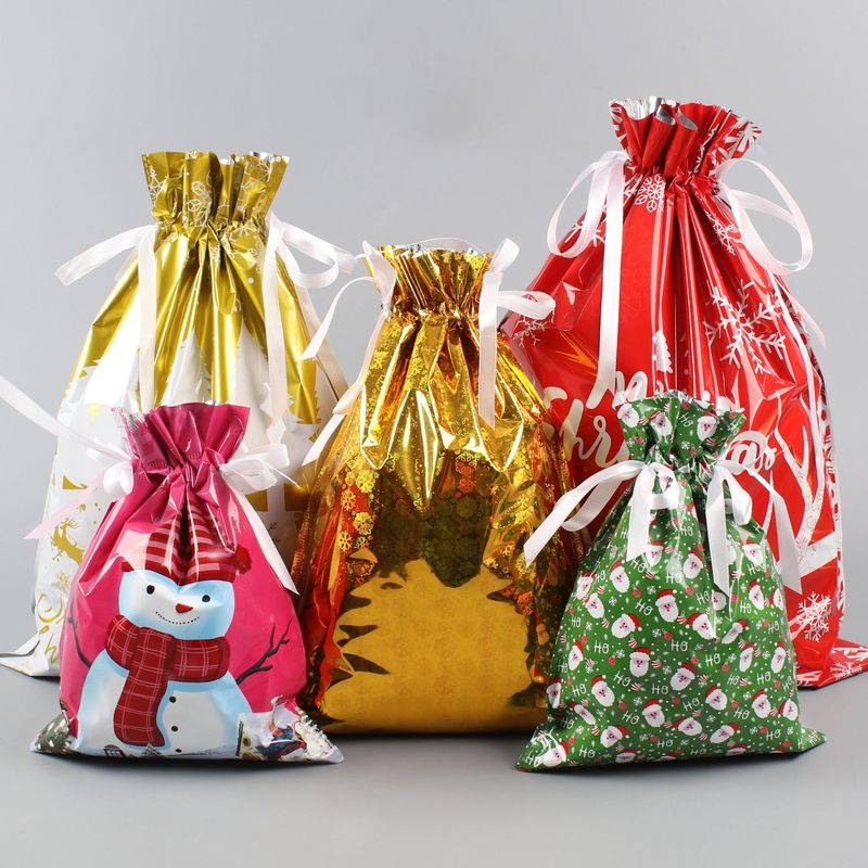 π
π Christmas gift bag with drawstring