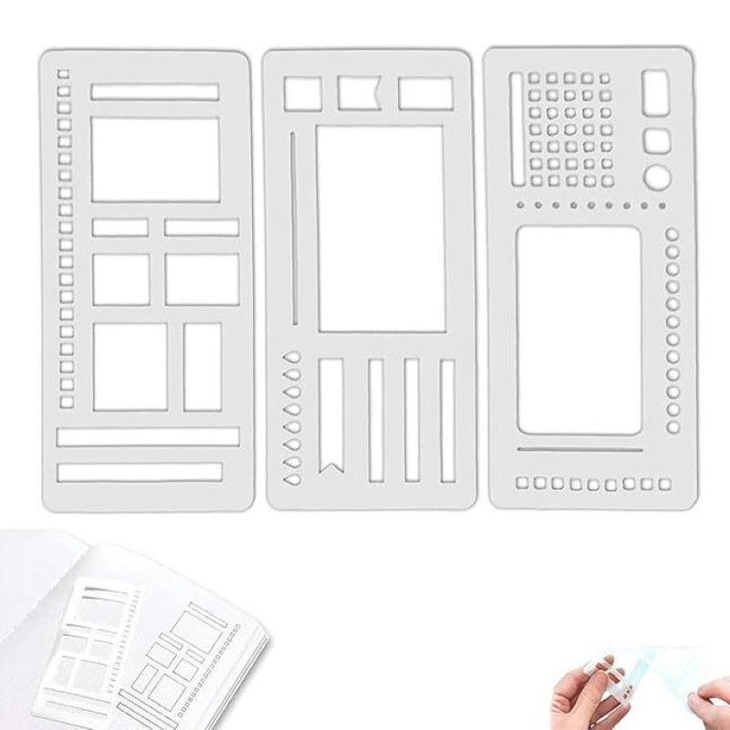 Flexible diary template