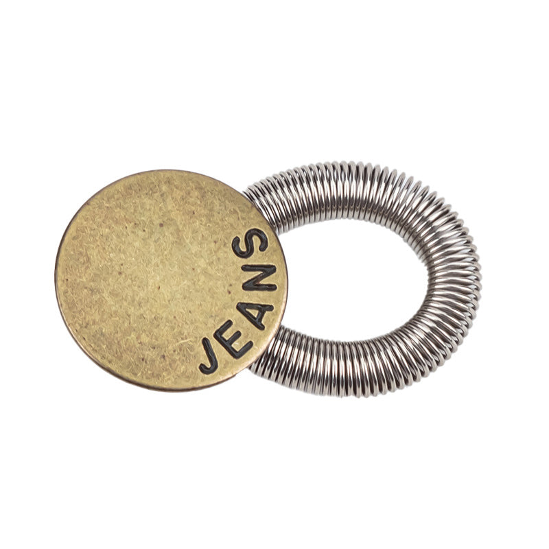 🏆Spring Metal Waist Extension Buttons for Jeans🔩👖