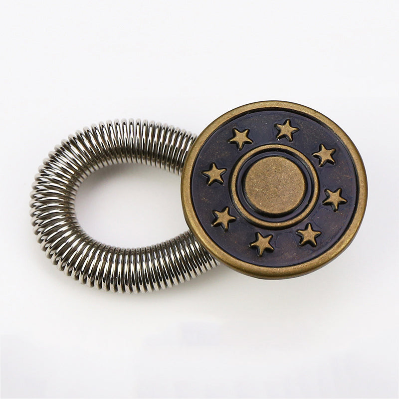 🏆Spring Metal Waist Extension Buttons for Jeans🔩👖