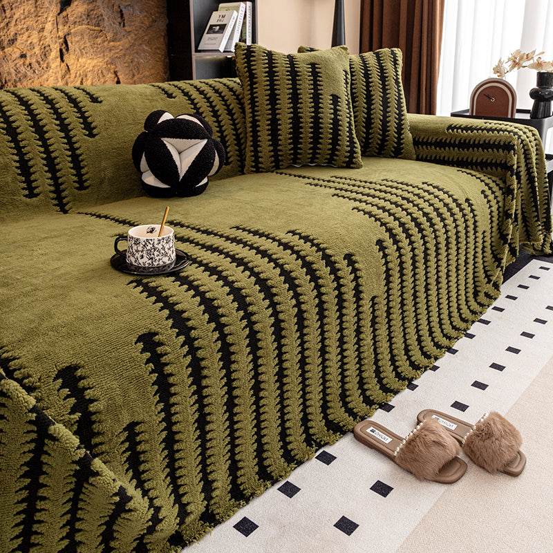 Soft, non-slip plush sofa cover β for maximum comfort ππ