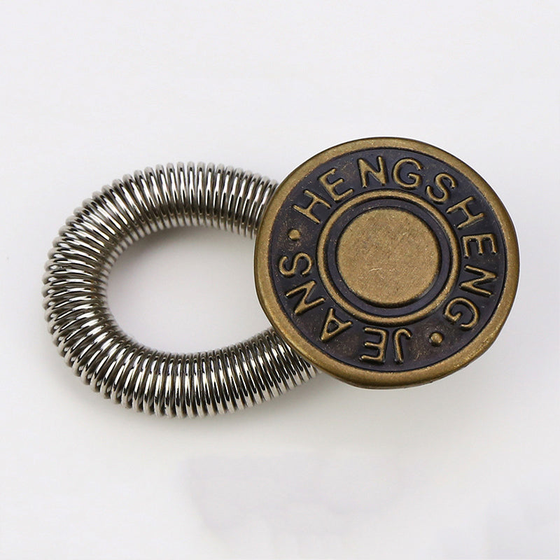 🏆Spring Metal Waist Extension Buttons for Jeans🔩👖