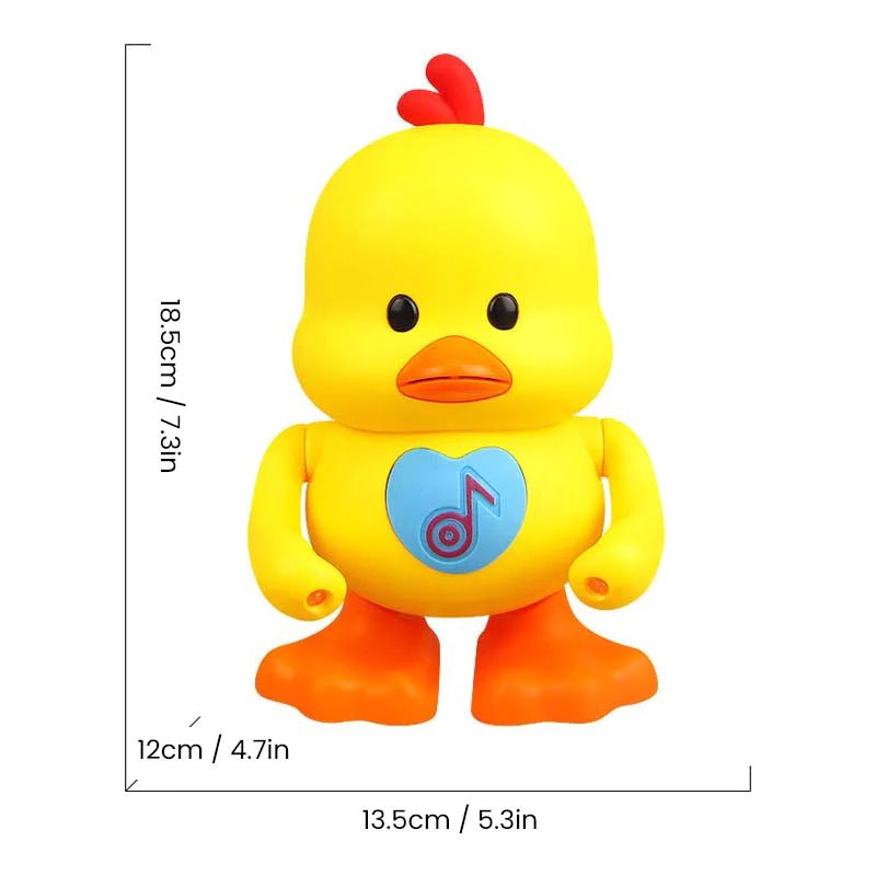 DANCING DUCK TOY (RANDOM COLOR)