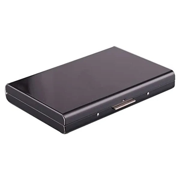 Ultra-thin anti-theft brush anti-demagnetization metal card case