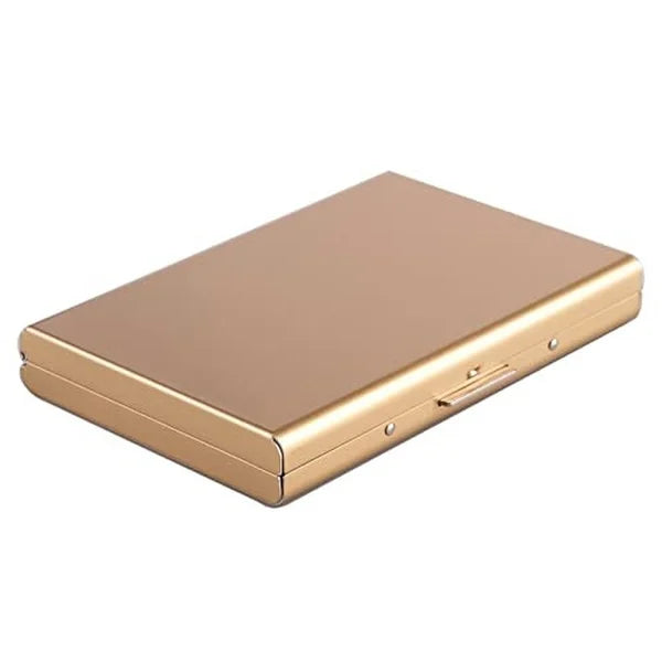 Ultra-thin anti-theft brush anti-demagnetization metal card case