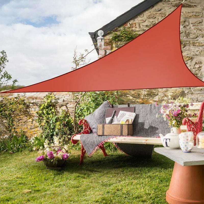 Triangular sunscreen canopy