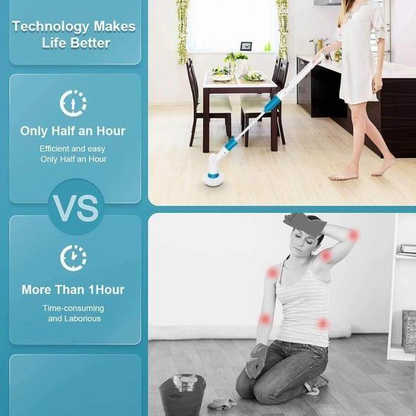 Electric Spin Scrubber