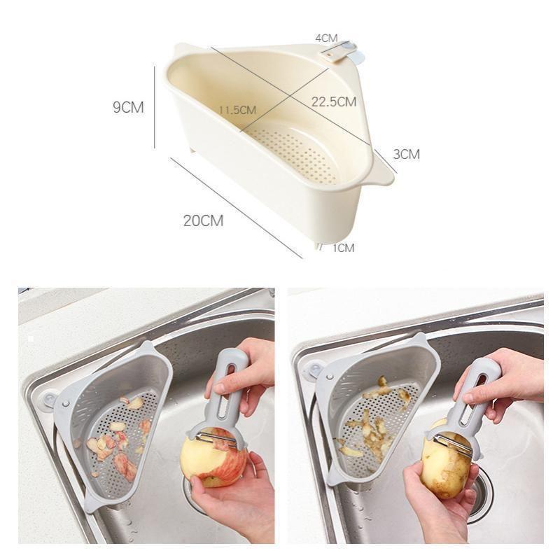 Storage Drain Basket without Punching