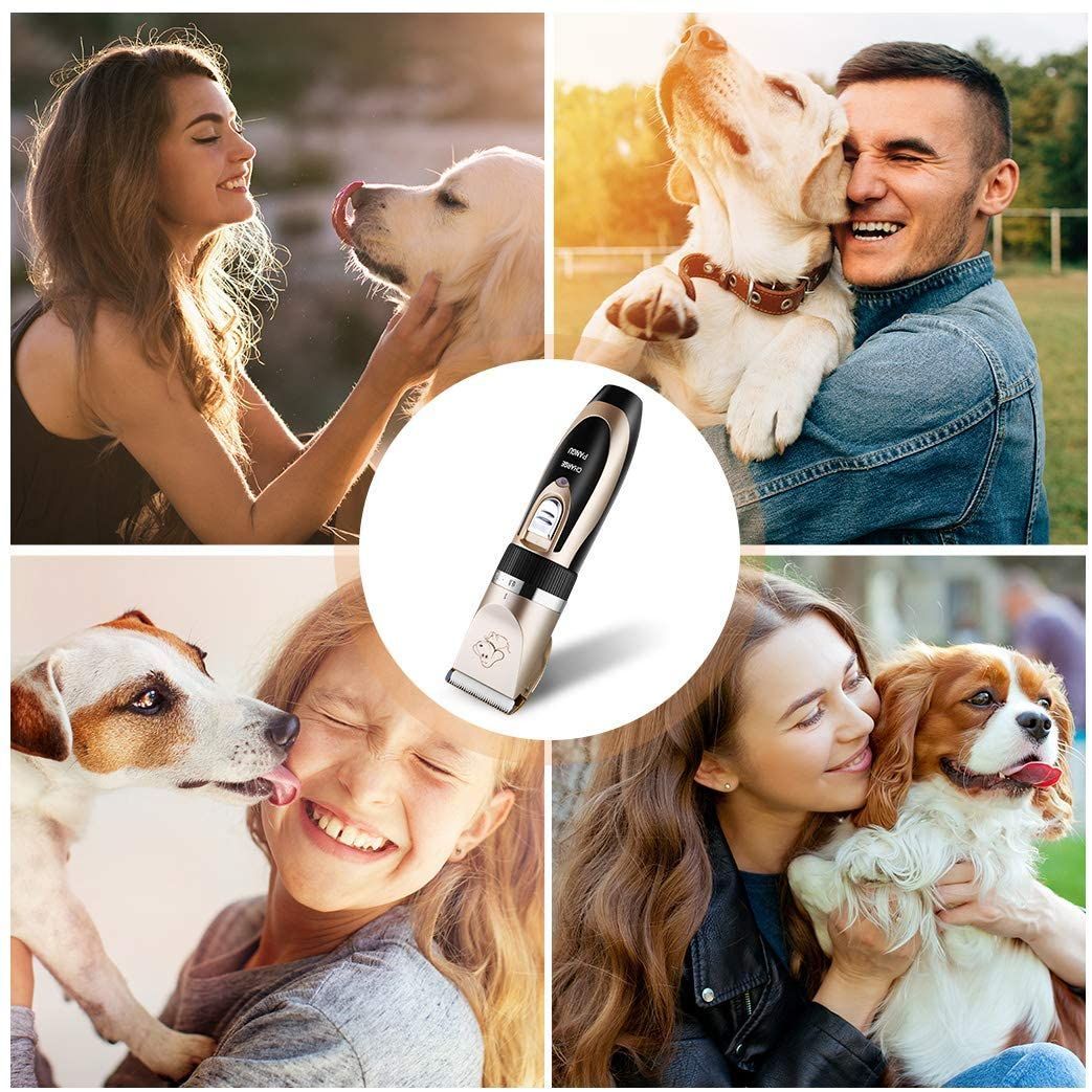 Professional rechargeable animal hair trimmer
