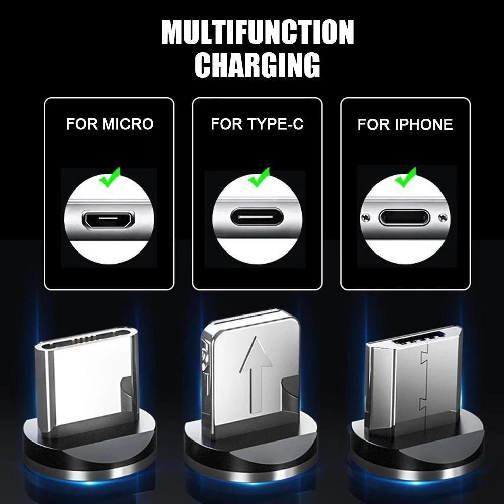 LED Magnetic USB Charging Cable