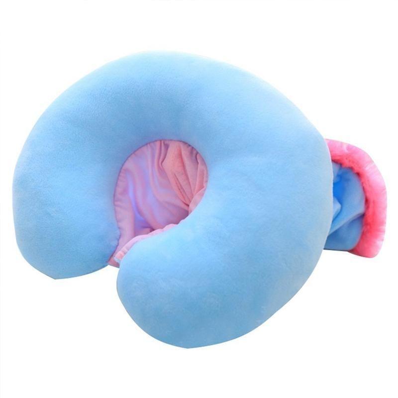 Unicorn Hooded Animal Travel Neck Pillow