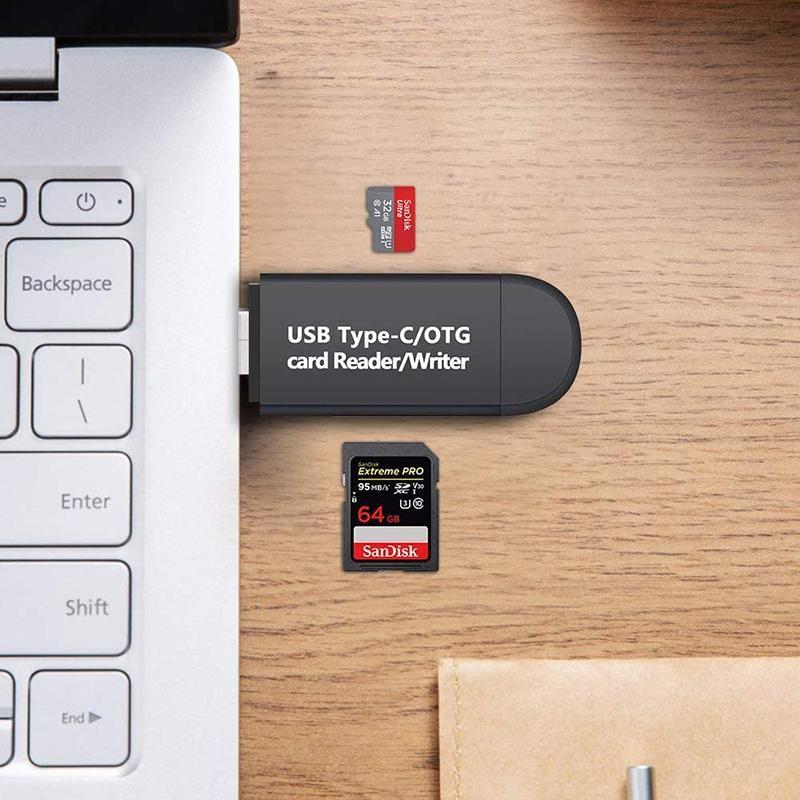 3-in-1 card reader