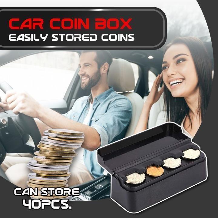 Premium Car Coin Storage Box