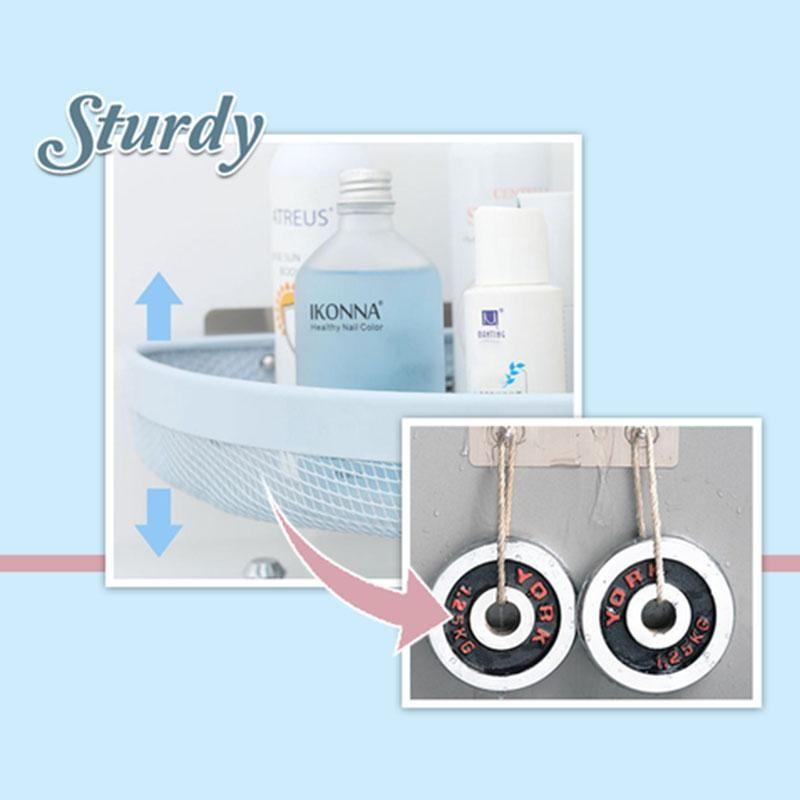 Punchless Triangle Wall Corner Shelf