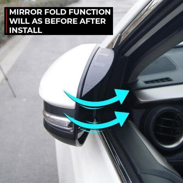 Car Side Mirrors Rain & Snow Eyebrow