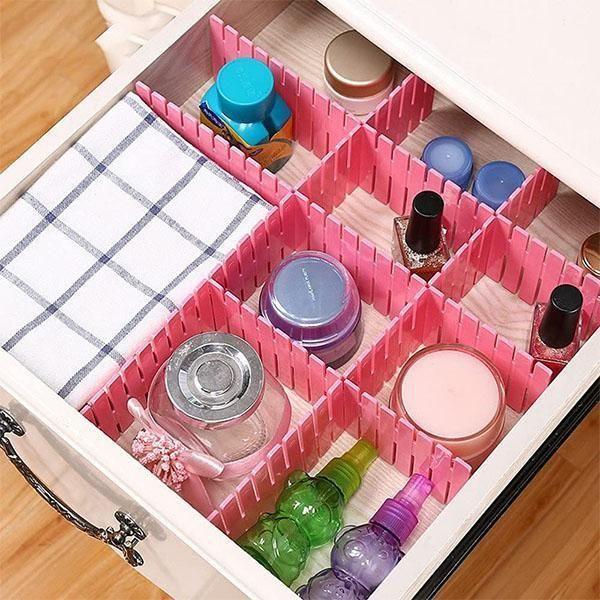 4pcs Drawer Finishing Partition