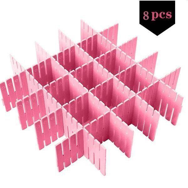 4pcs Drawer Finishing Partition