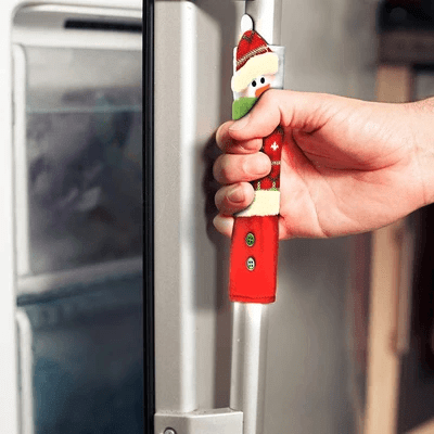 Christmas Fridge Handle Cover Door Handle Decorations