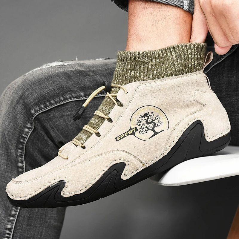 Men's High Top Sock Shoes