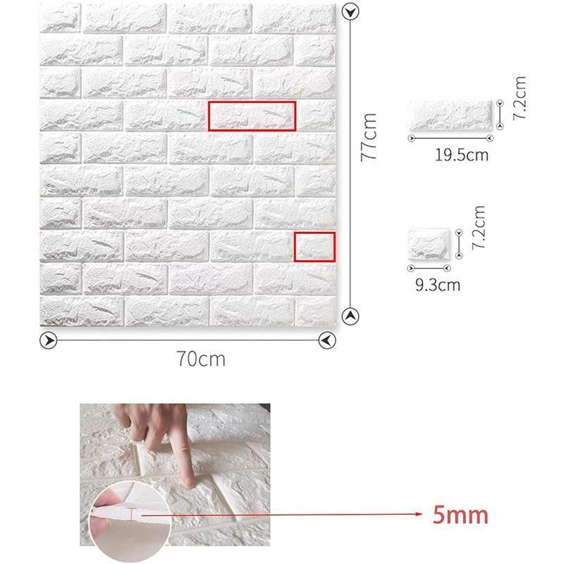 3D Wall Panels Peel and Stick Wallpaper