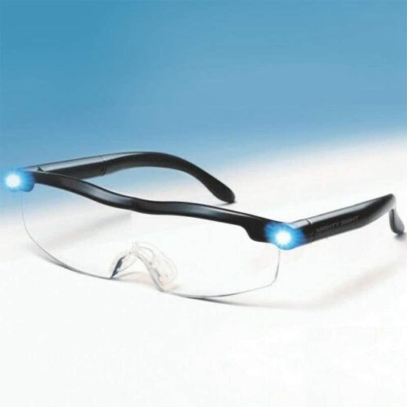 Eyeglasses with LED Light Magnifying Glasses