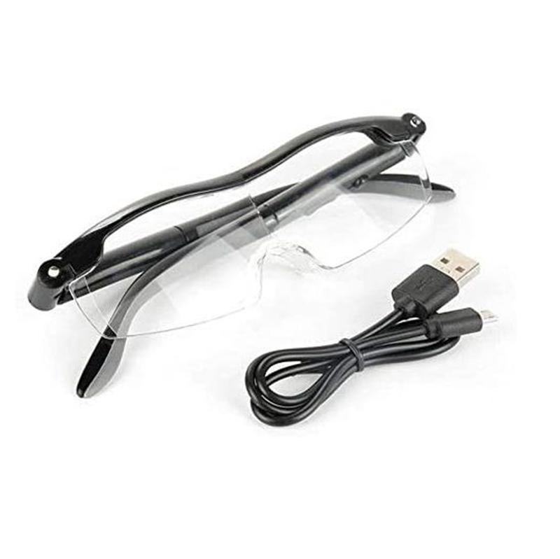 Eyeglasses with LED Light Magnifying Glasses